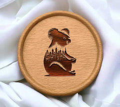 Koala City Skyline Silhouette SVG SVG