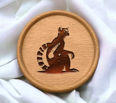 Space Lemur Silhouette SVG - Rough Drawing SVG