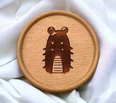 Cute Hamster Face SVG - Doodle Illustration SVG