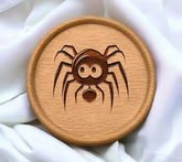 Spider with Heart SVG - Cute Spider Clipart SVG