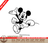 Mickey Mouse Thumbs Up SVG -  T-Shirt Design SVG