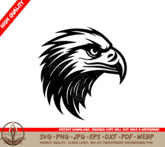 Eagle Head Silhouette SVG