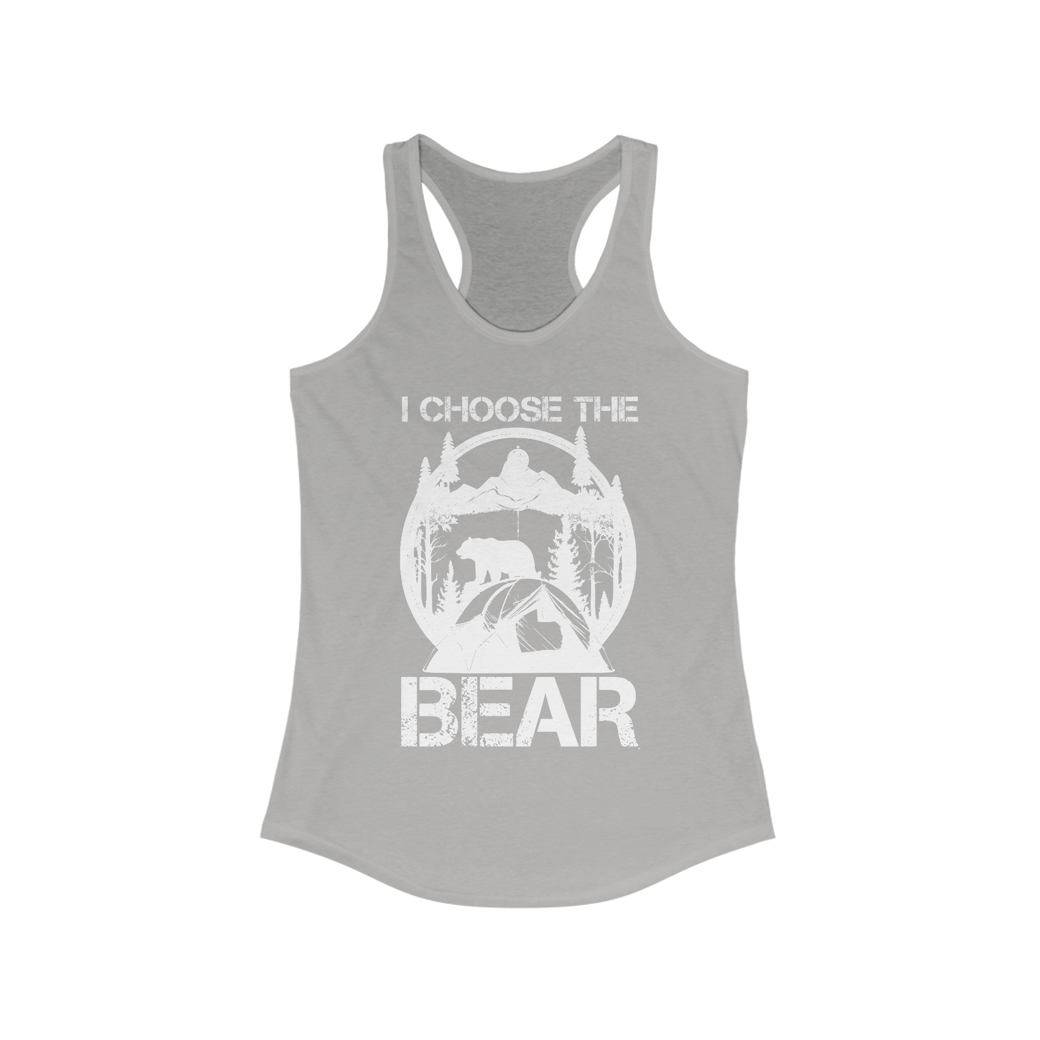 I Choose the Bear Tank Top For Women: Empower Your Voice & Your Choice