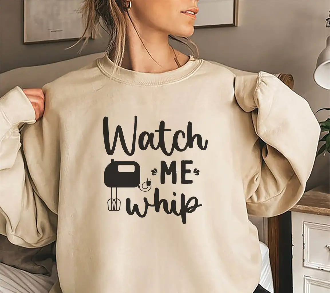 Funny Kitchen Watch Me Whip Mixer SVG Design SVG
