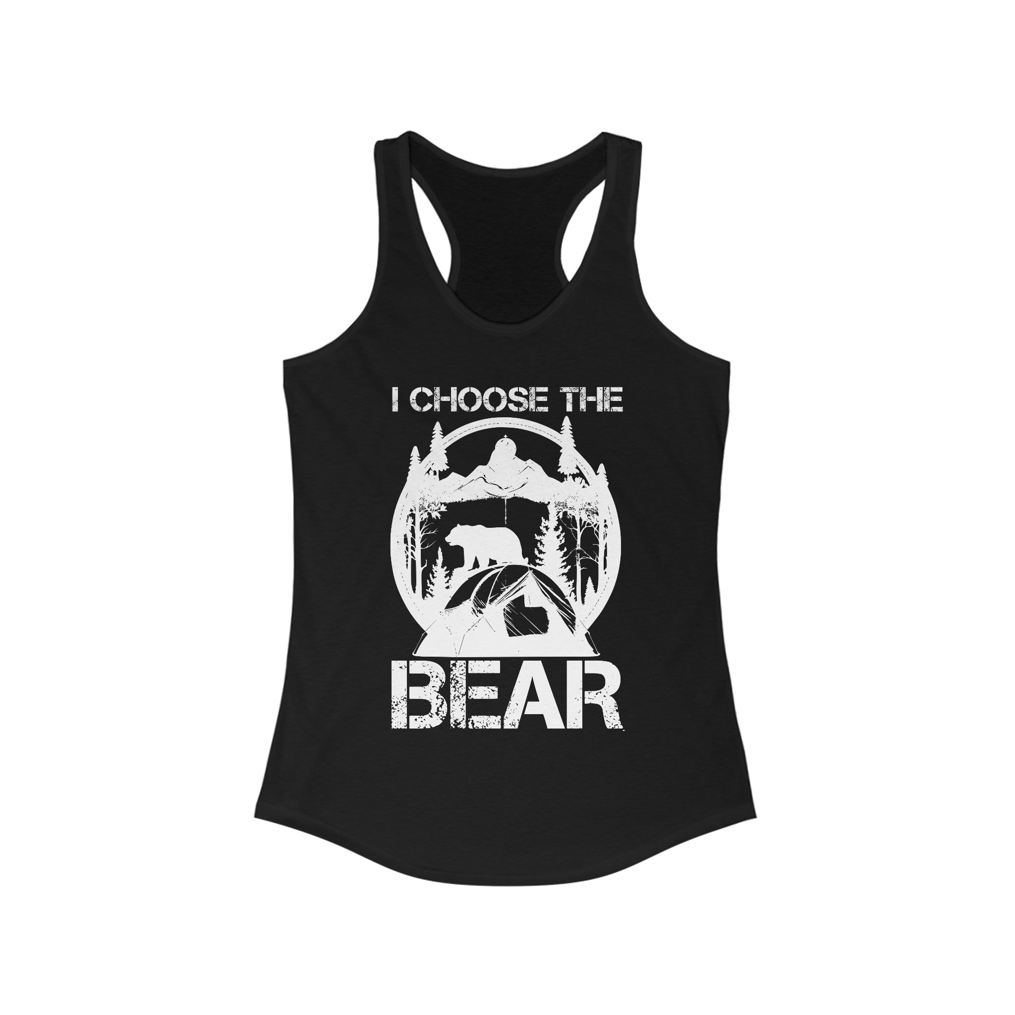 I Choose the Bear Tank Top For Women: Empower Your Voice & Your Choice