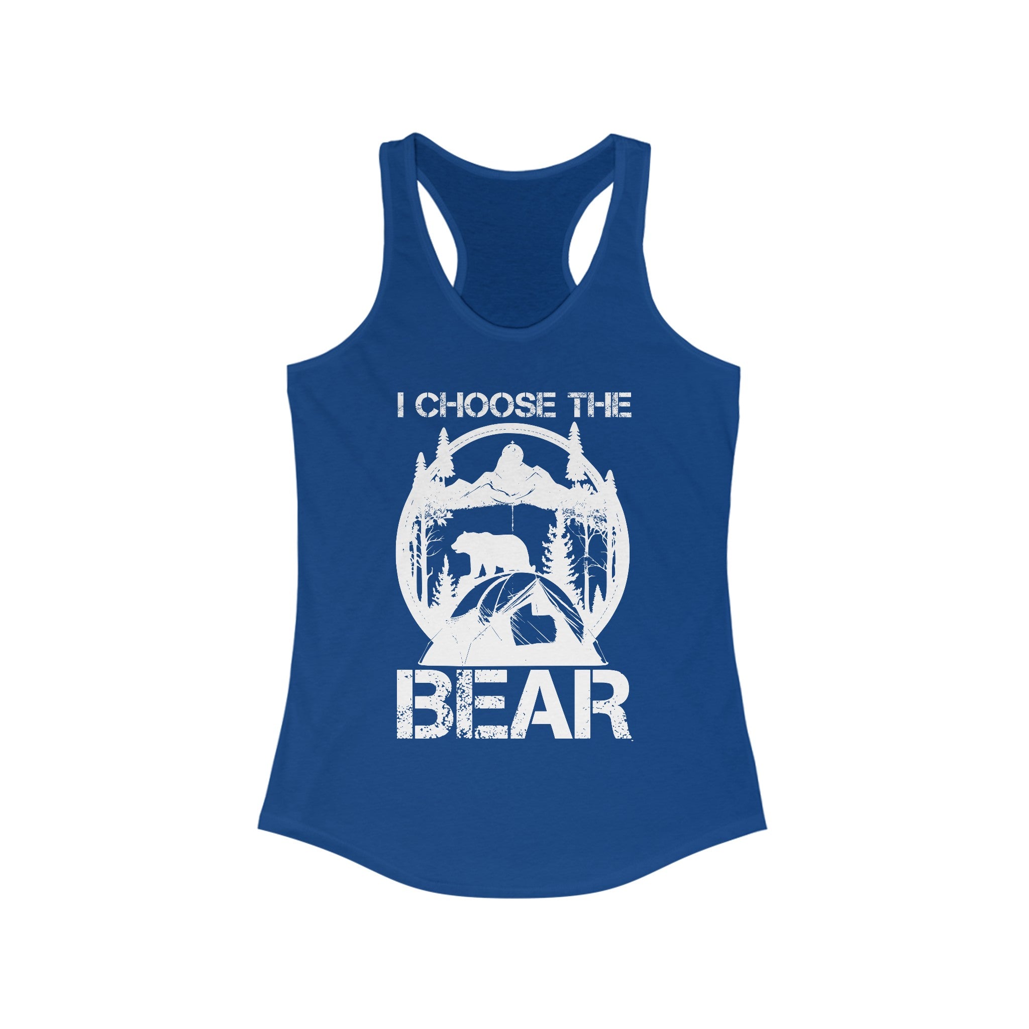 I Choose the Bear Tank Top For Women: Empower Your Voice & Your Choice
