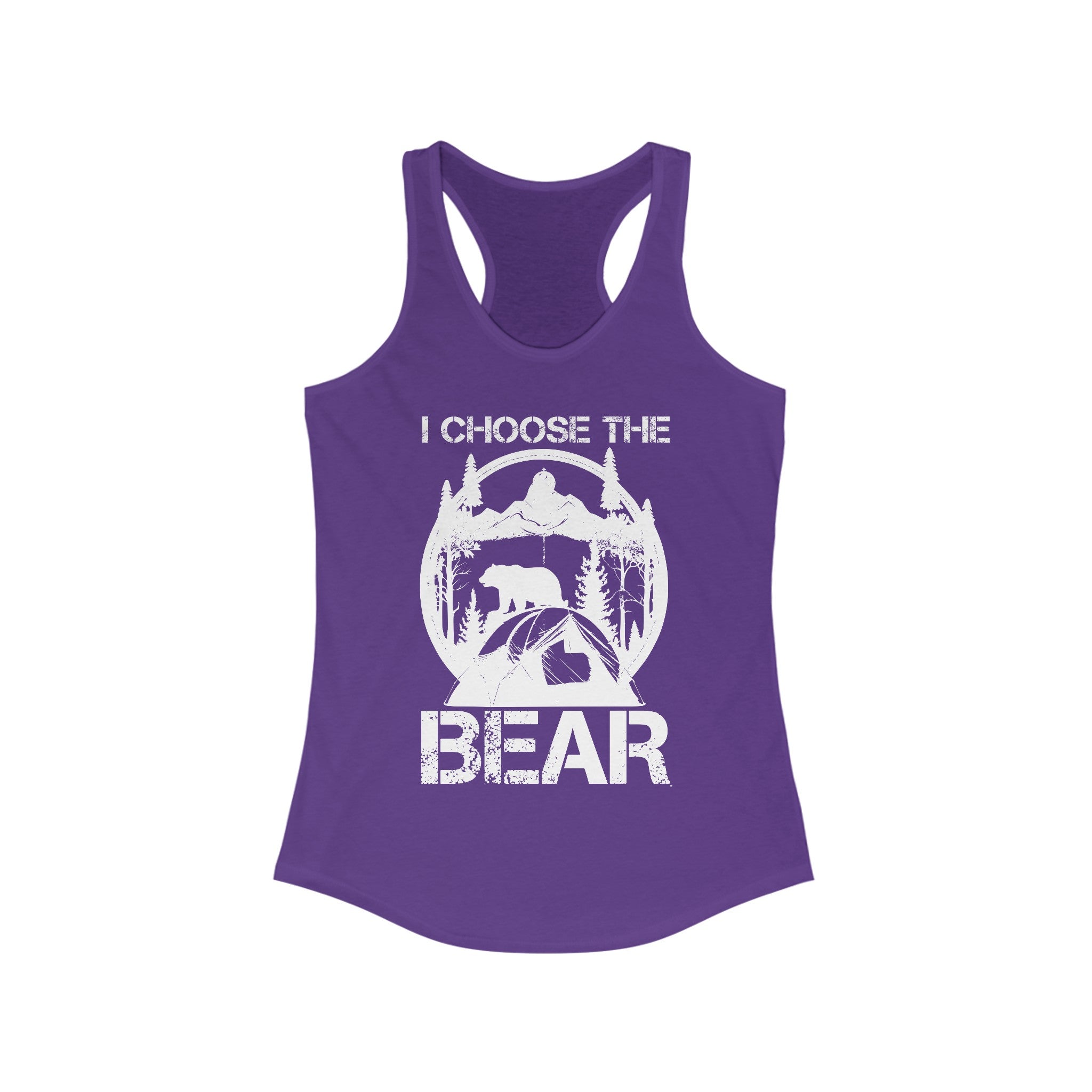 I Choose the Bear Tank Top For Women: Empower Your Voice & Your Choice