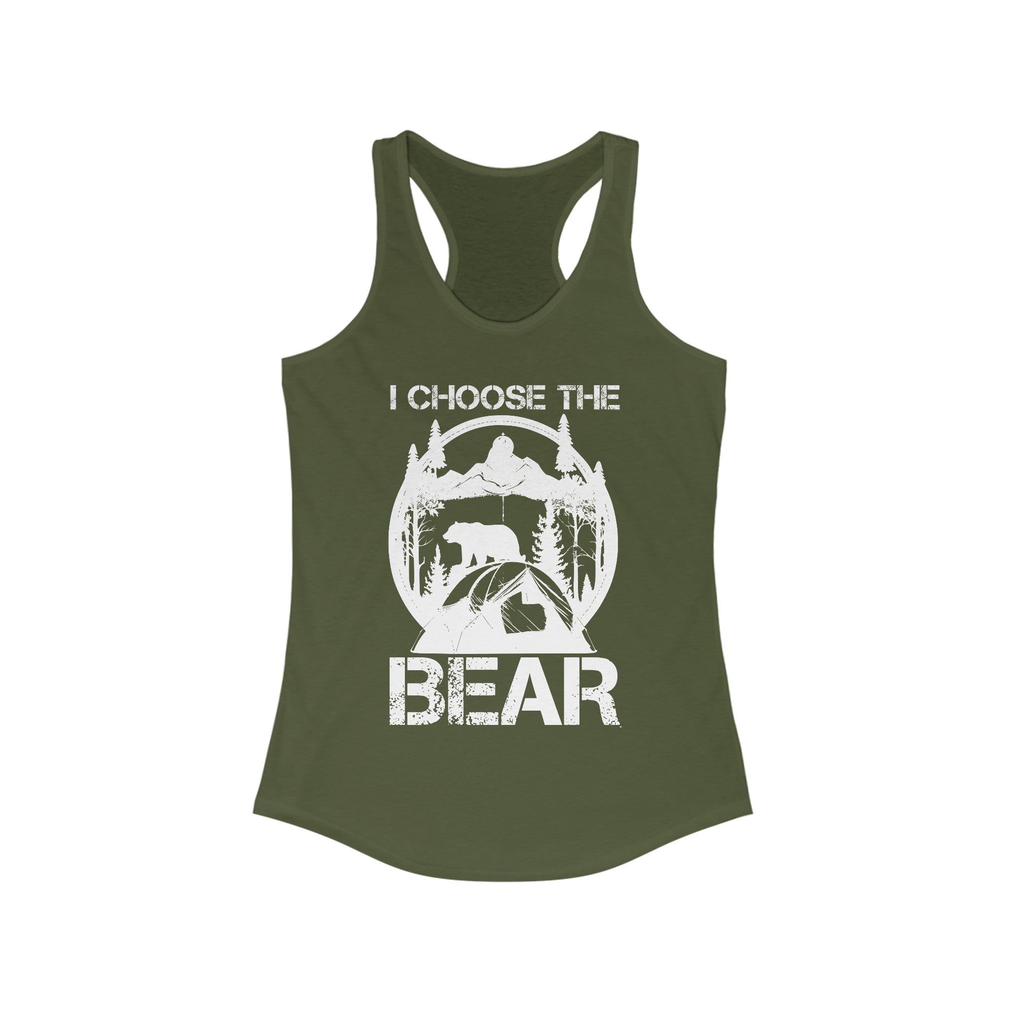I Choose the Bear Tank Top For Women: Empower Your Voice & Your Choice