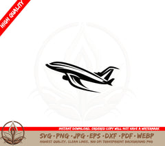 Abstract Plane SVG Download 
