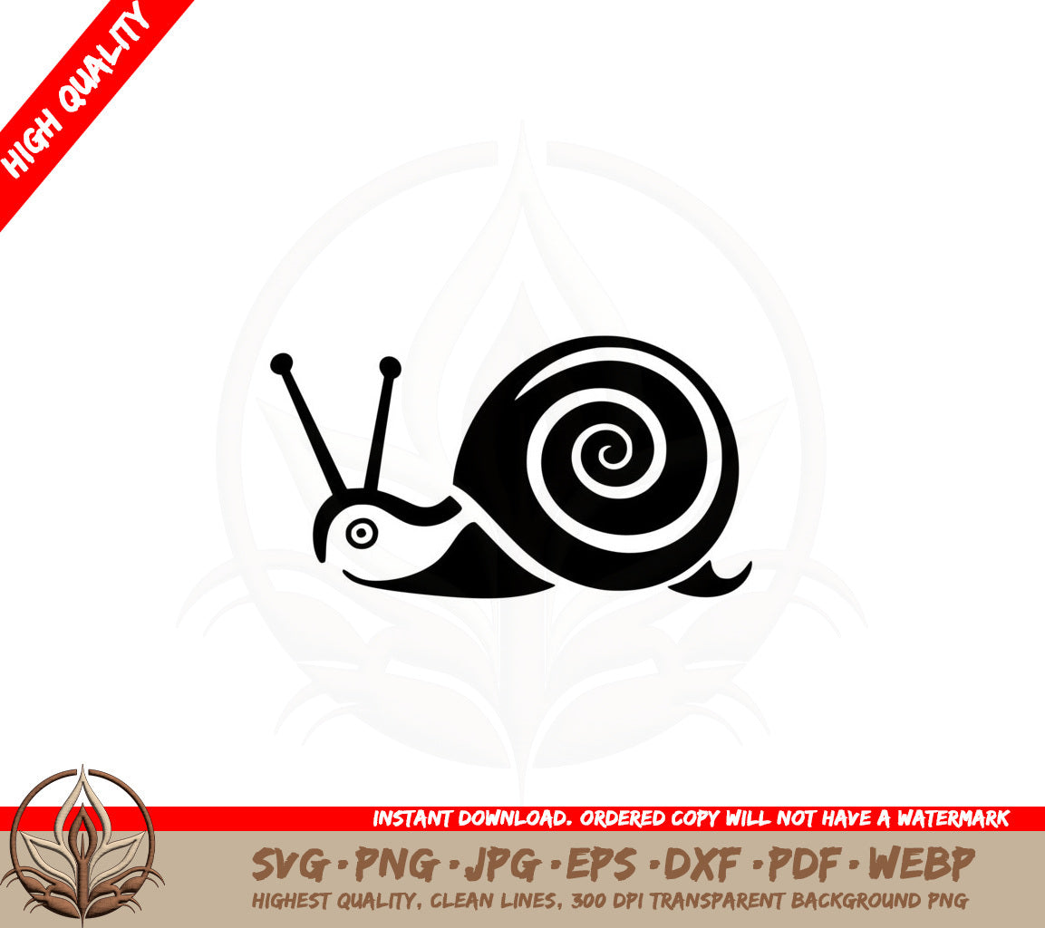 Abstract Snail SVG 
