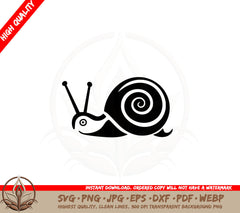 Abstract Snail SVG 