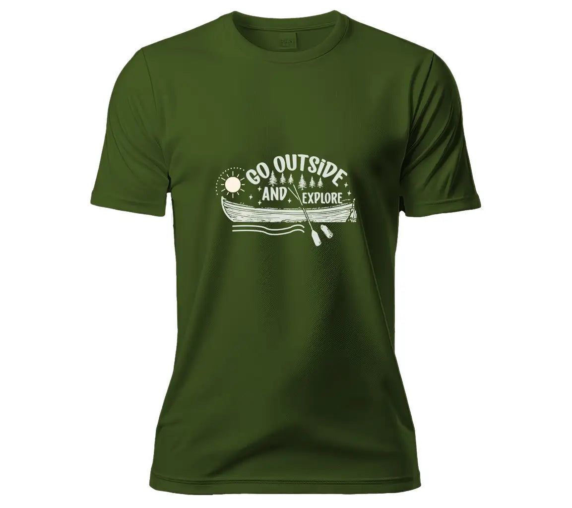 Canoe Adventure SVG - Go Outside & Explore SVG