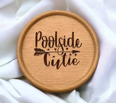 Poolside Cutie SVG with Arrow - Adventure Quote Design SVG