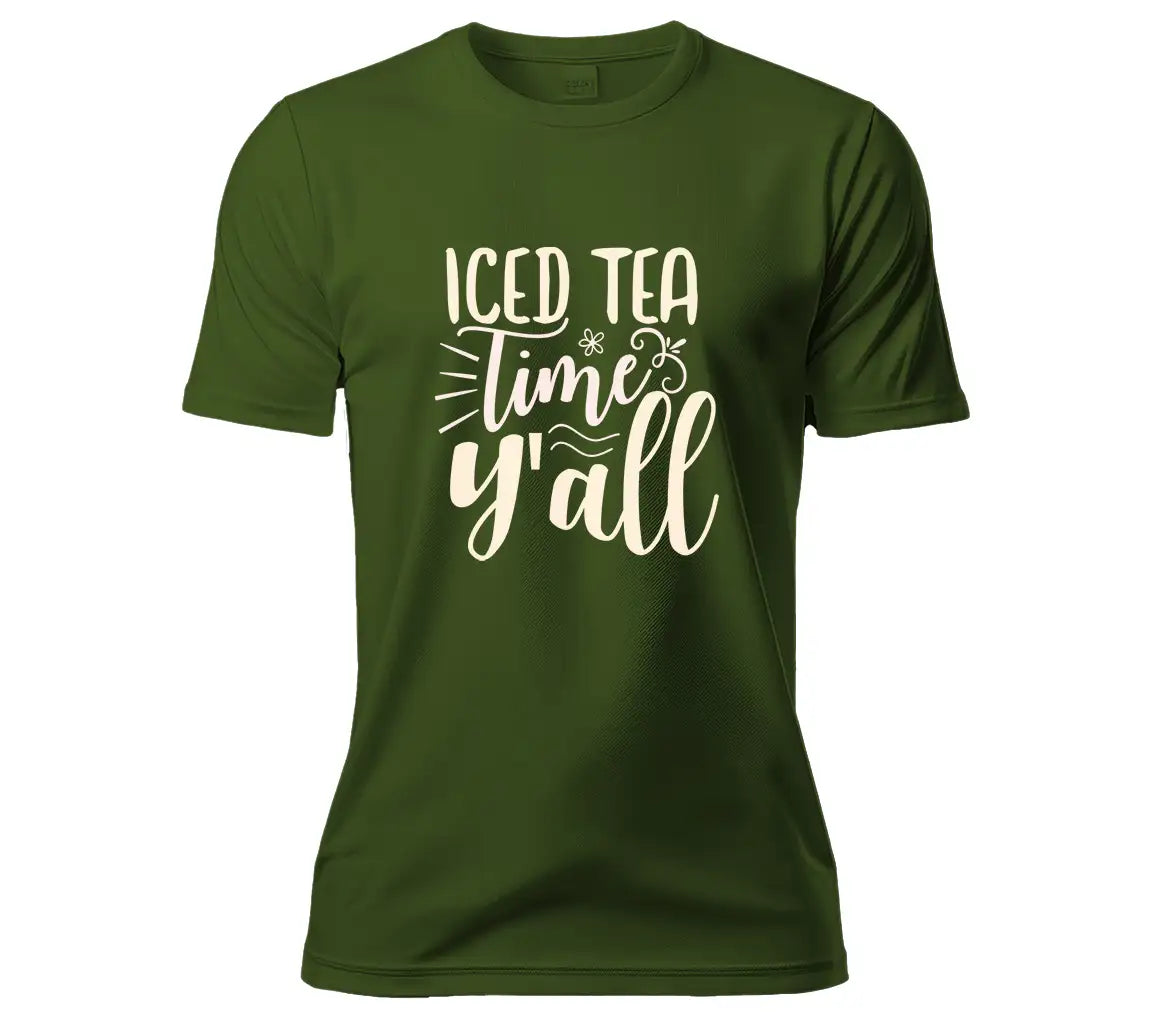 Iced Tea Times Yall SVG - Fun Summer Drink Design SVG