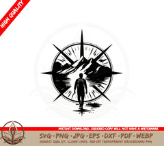 Adventure Awaits Compass