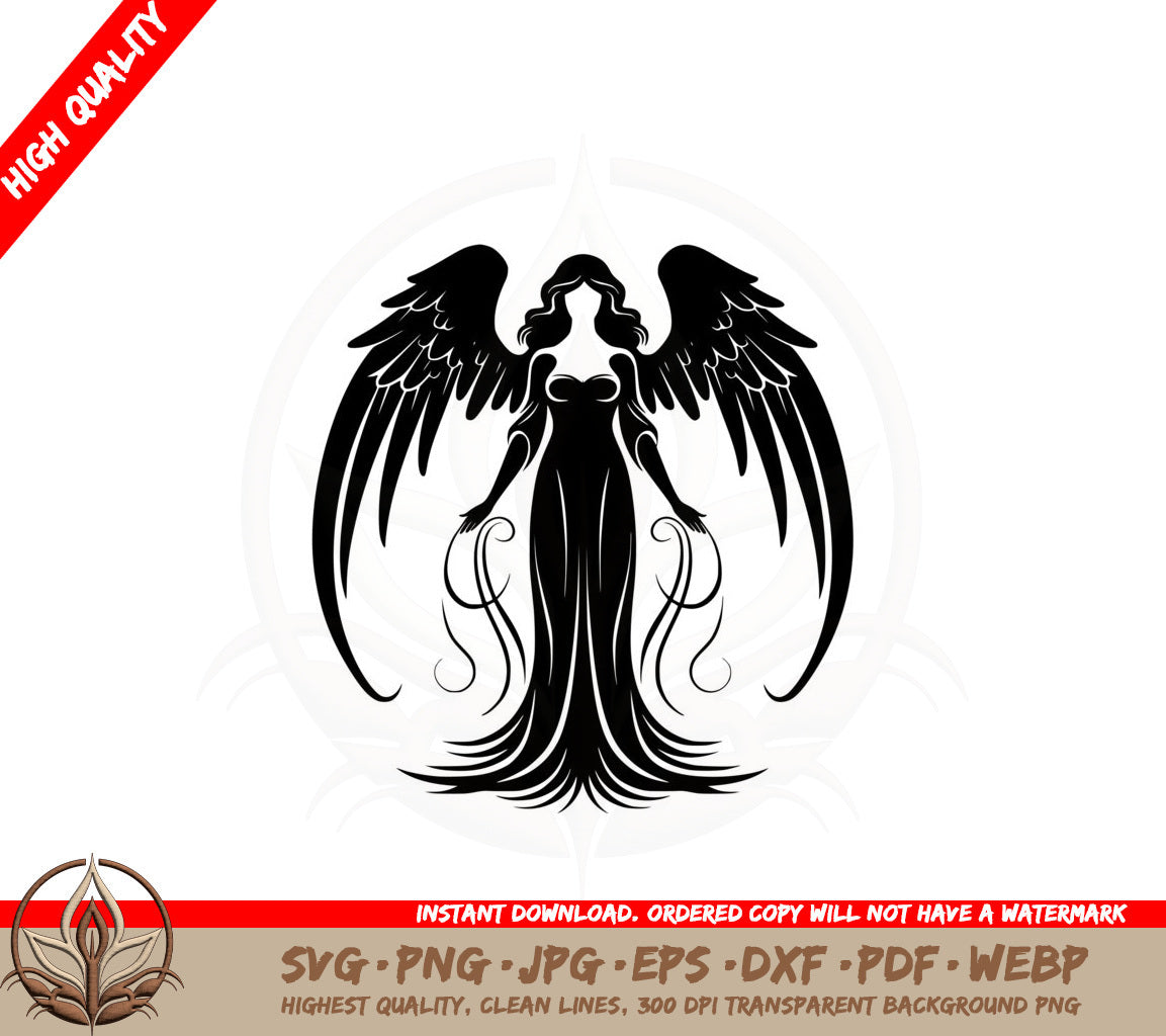 Angelic Beauty - Digital Download SVG 