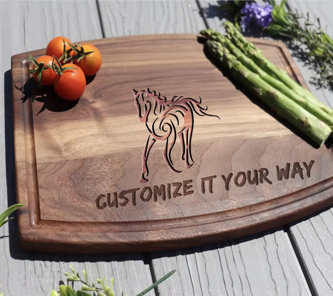Red Horse Silhouette SVG - Animal, Unicorn Design SVG