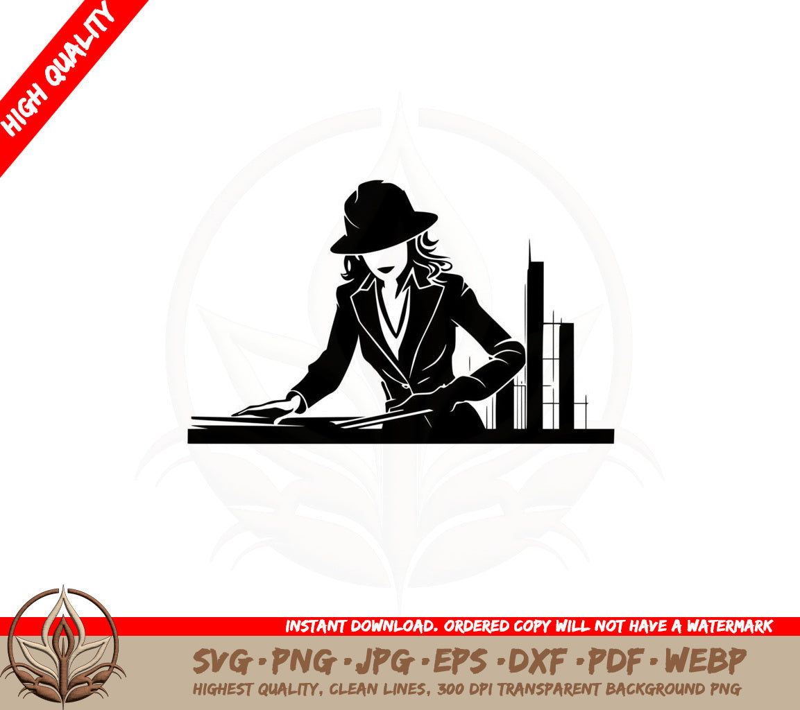 Architect Planning SVG Cut File 