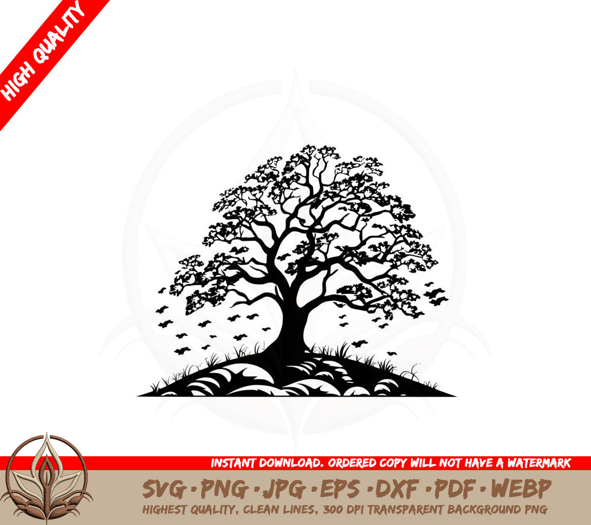 Autumn Maple Tree SVG 