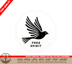 Avian Spirit Digital Design SVG 