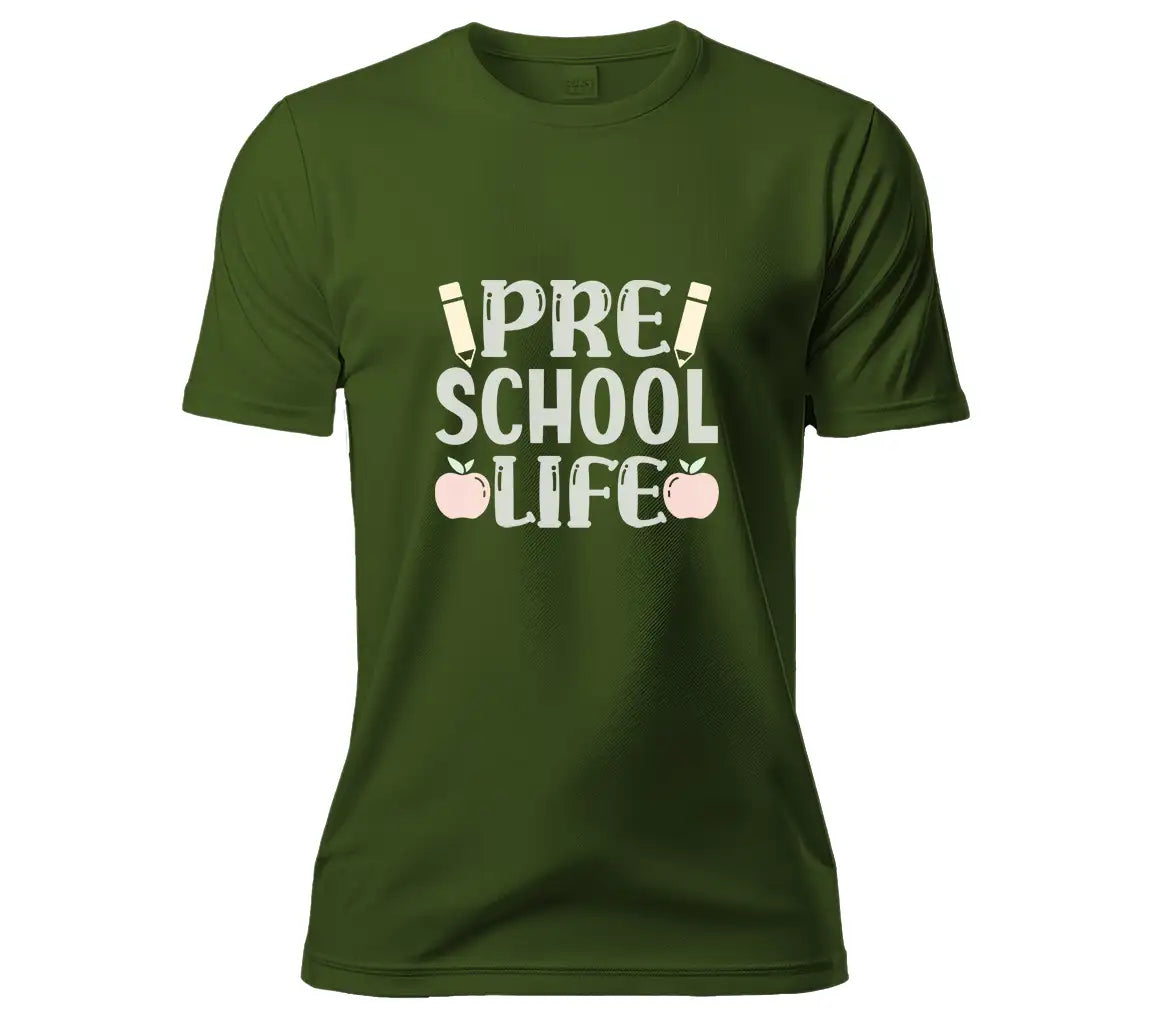 Preschool Life SVG Design - Apples, Pencils, Back to School SVG