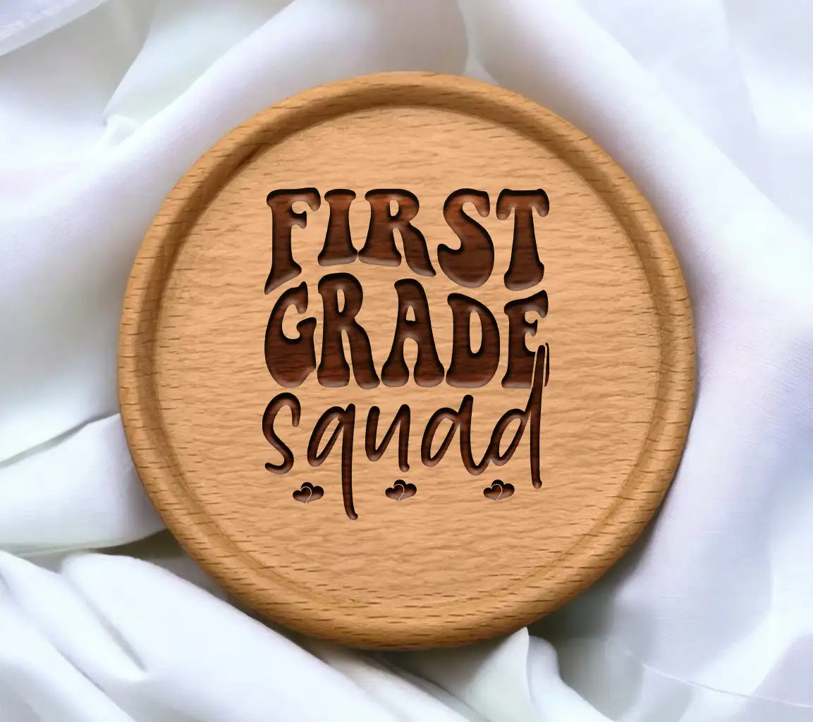 First Grade Squad  Logo SVG - Back to School SVG
