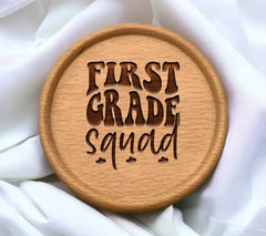 First Grade Squad  Logo SVG - Back to School SVG