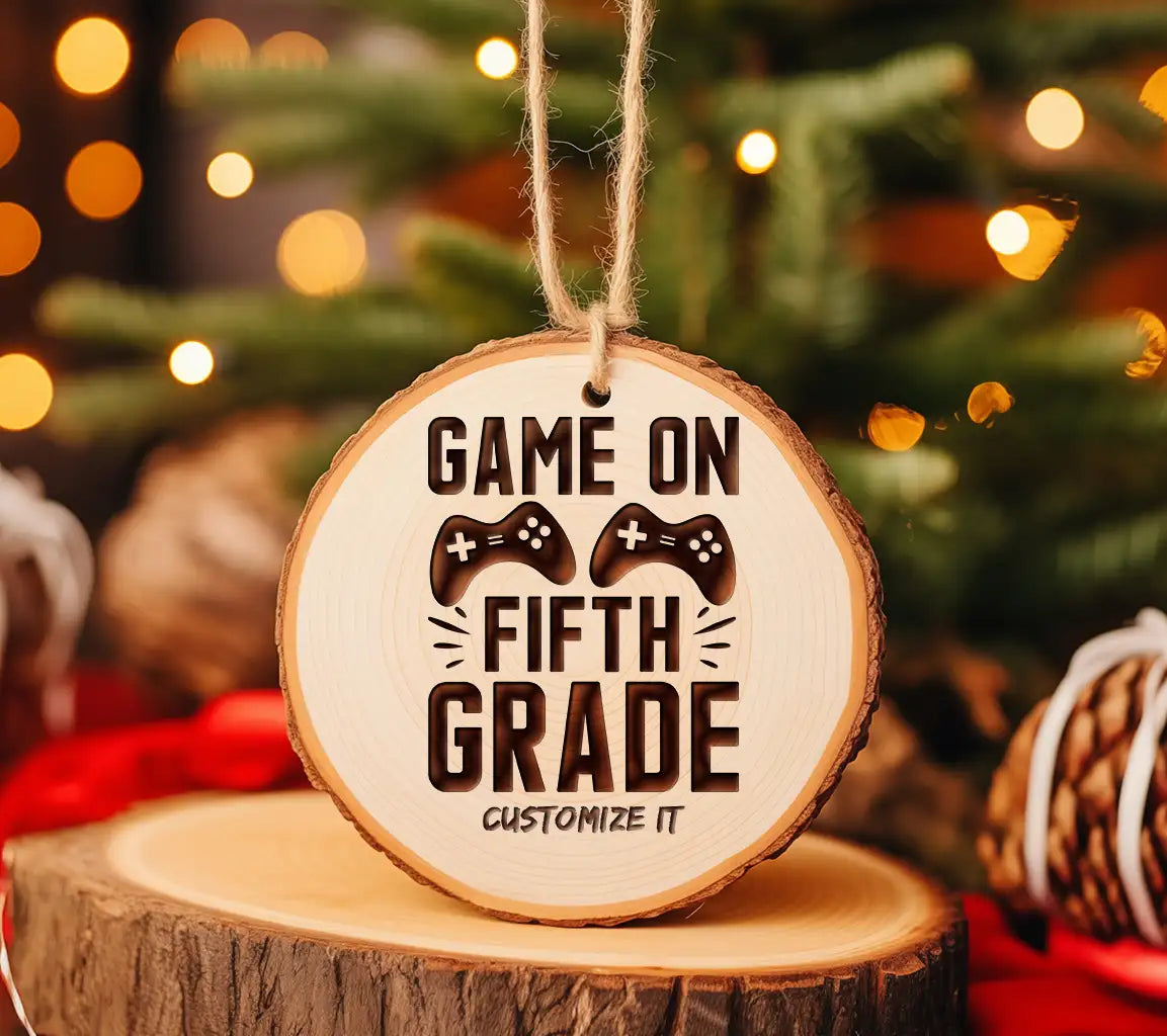 Game On Fifth Grade -  T-Shirt SVG with Controllers SVG