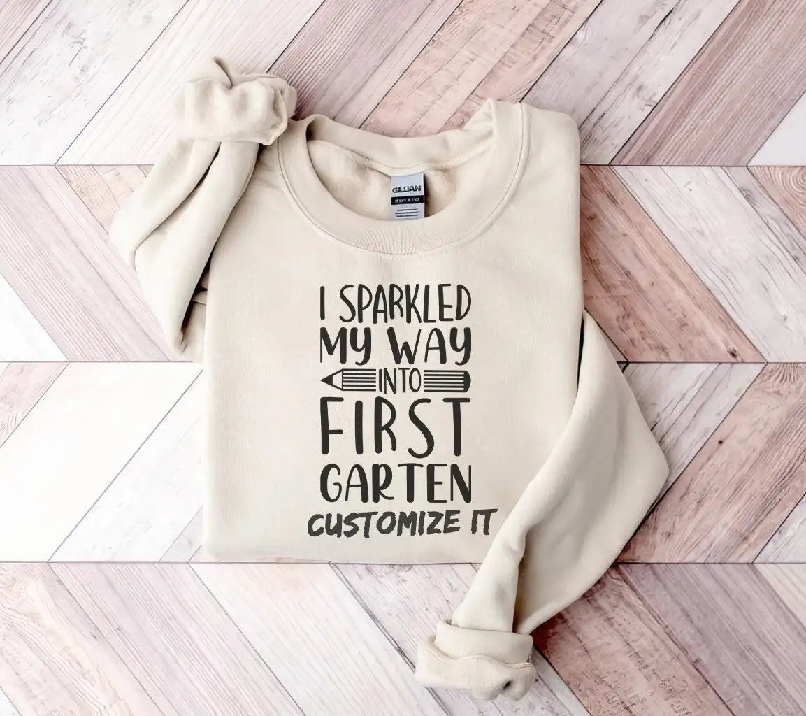 First Grade Sparkle SVG - Back to School Design SVG