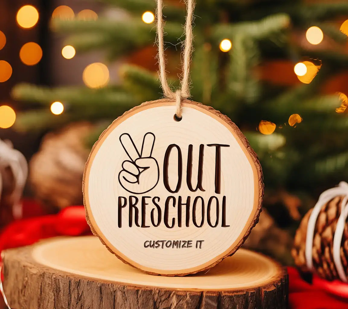  Peace Sign Preschool Logo SVG - Back to School SVG