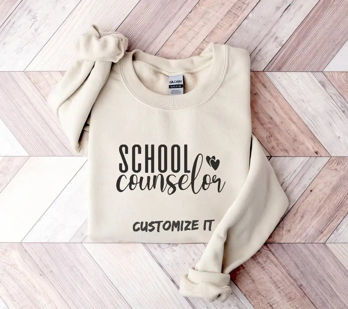  School Counselor Heart Logo SVG - Back to School Design SVG