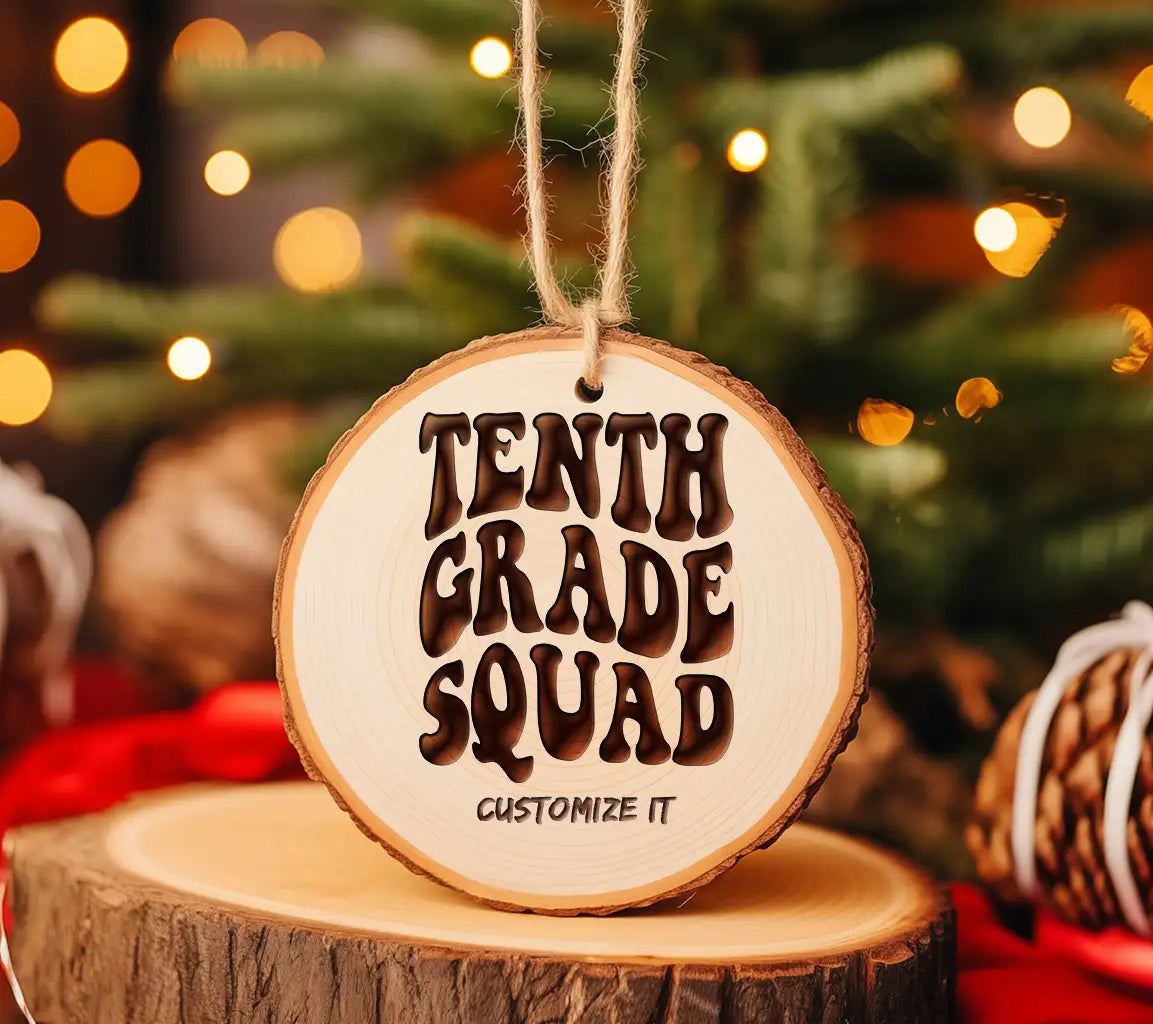  Tenth Grade Squad Logo SVG - Back to School SVG