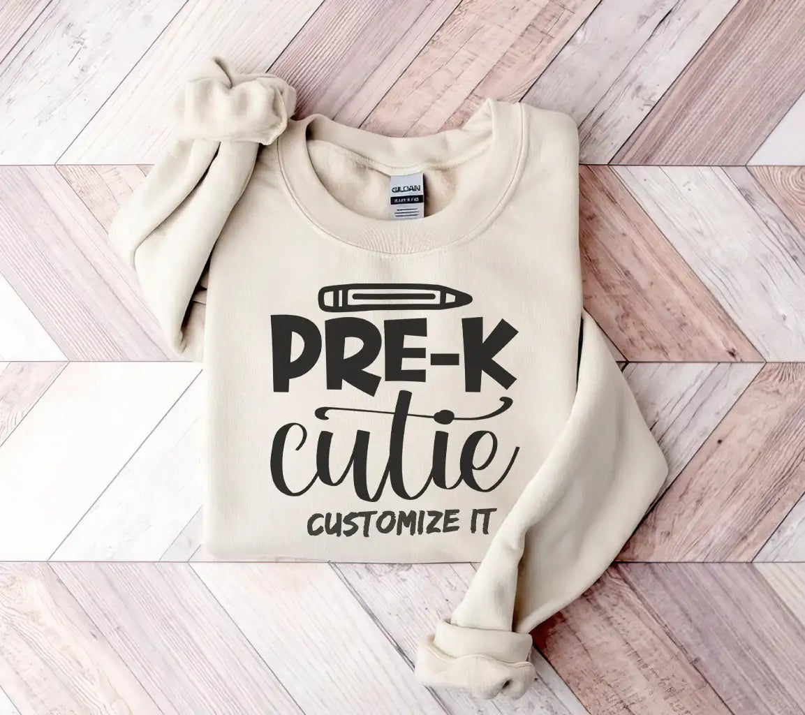  Pre-K Cutie Pencil Logo SVG - Back to School SVG
