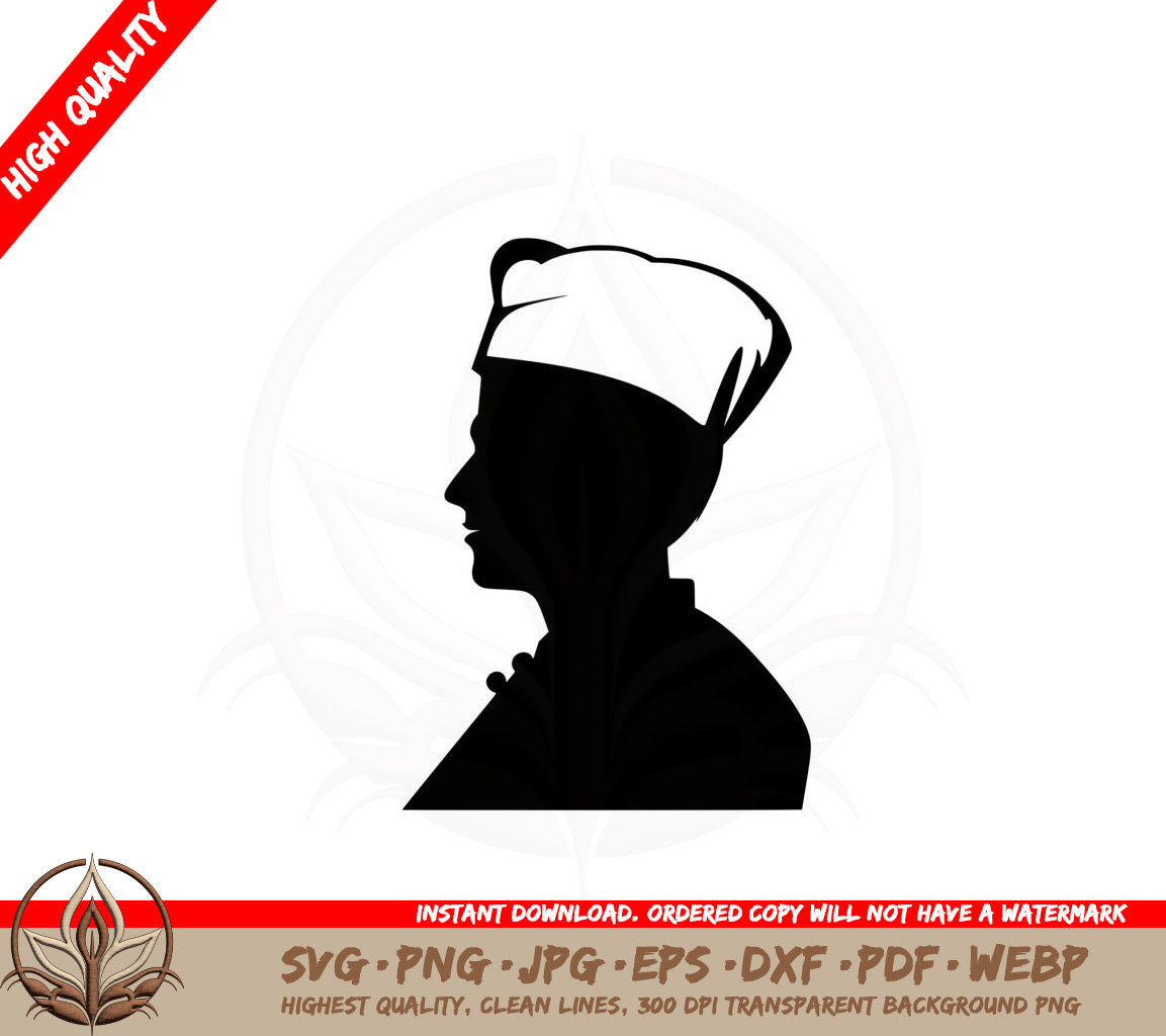 Baker Silhouette SVG 