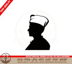 Baker Silhouette SVG 