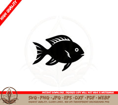 Basic Fishy - Digital Download SVG 