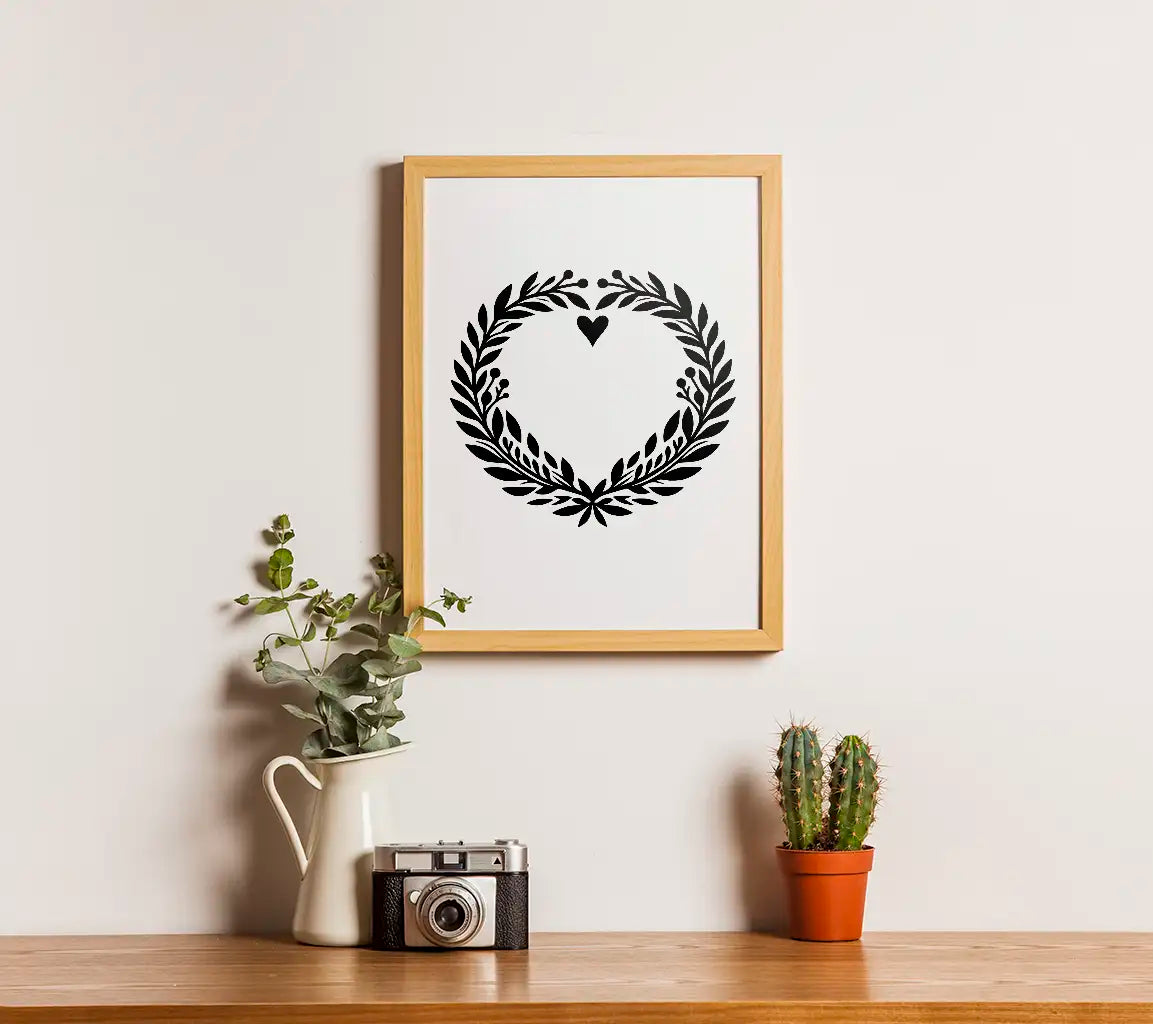 Berry Heart Garland