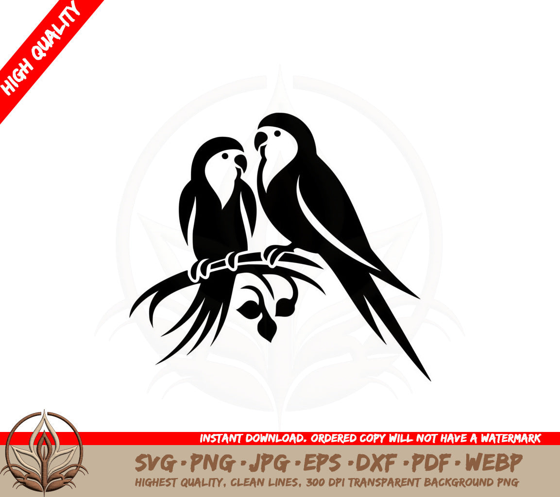 Bird Talk SVG Cut File 