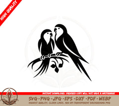 Bird Talk SVG Cut File 