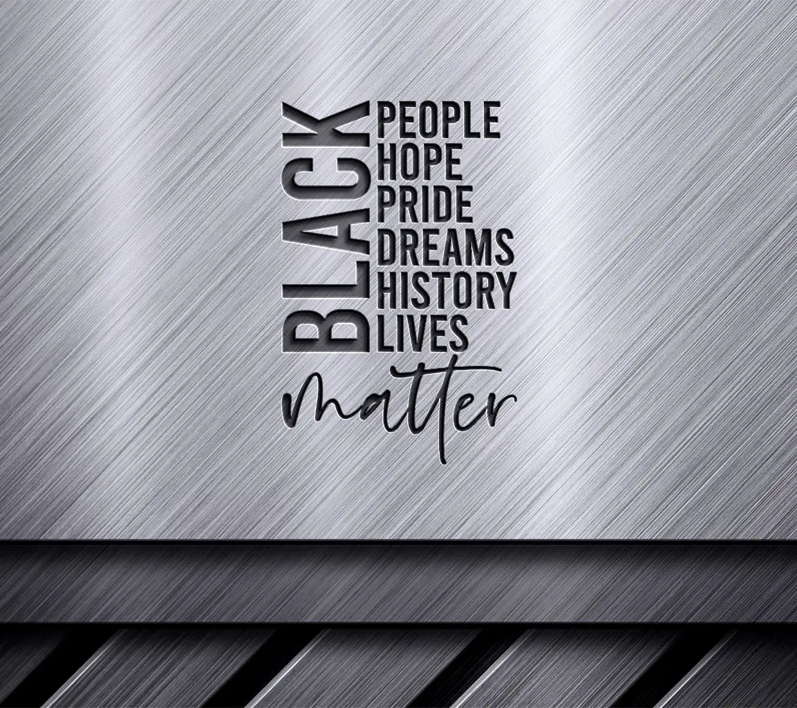 Black History Month SVG People Hope Pride Dreams History Lives SVG