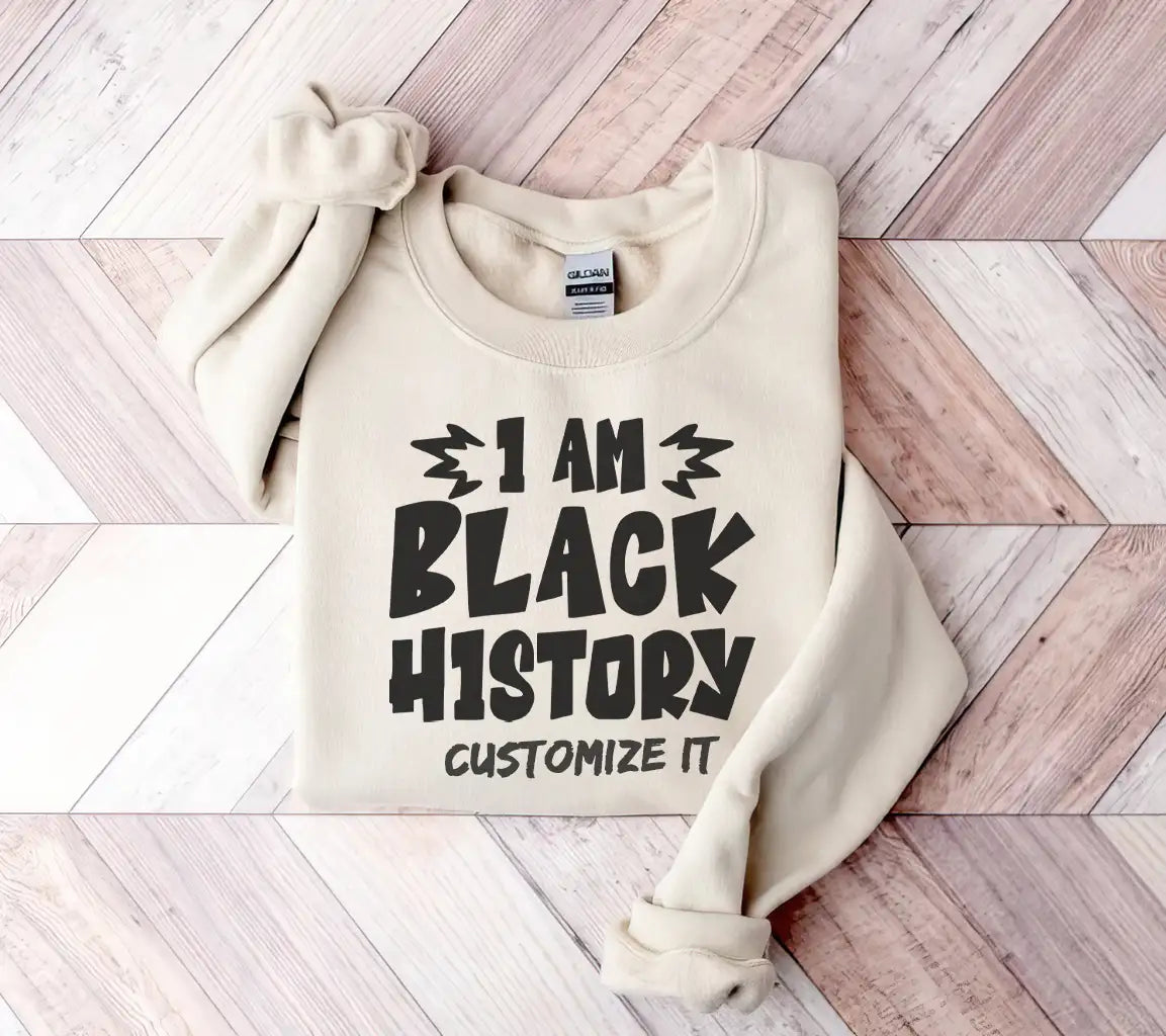 I Am Black History  Logo SVG SVG