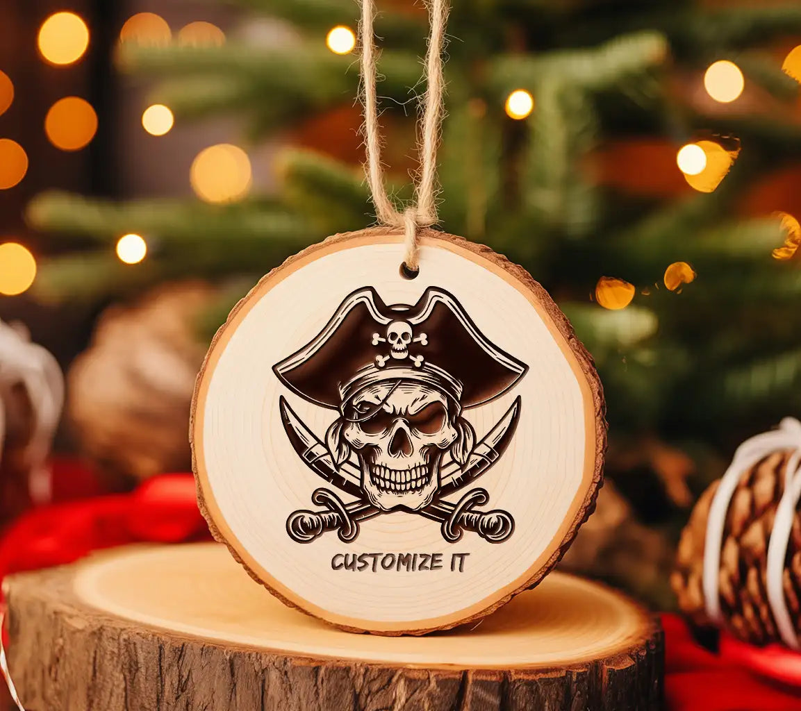  Pirate Skull with Crossed Swords SVG SVG