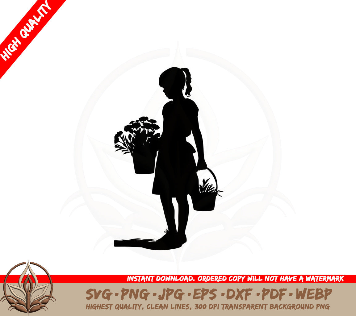 Blooming Floral Arrangements SVG Cut File 