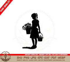 Blooming Floral Arrangements SVG Cut File 
