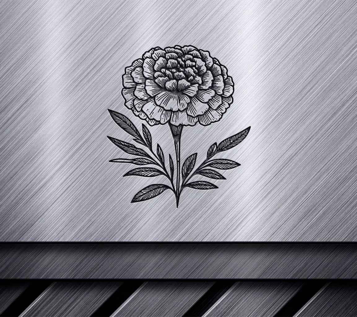 Blossoming Marigold Flower