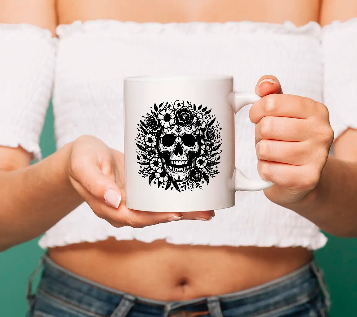 Blossoming Skull