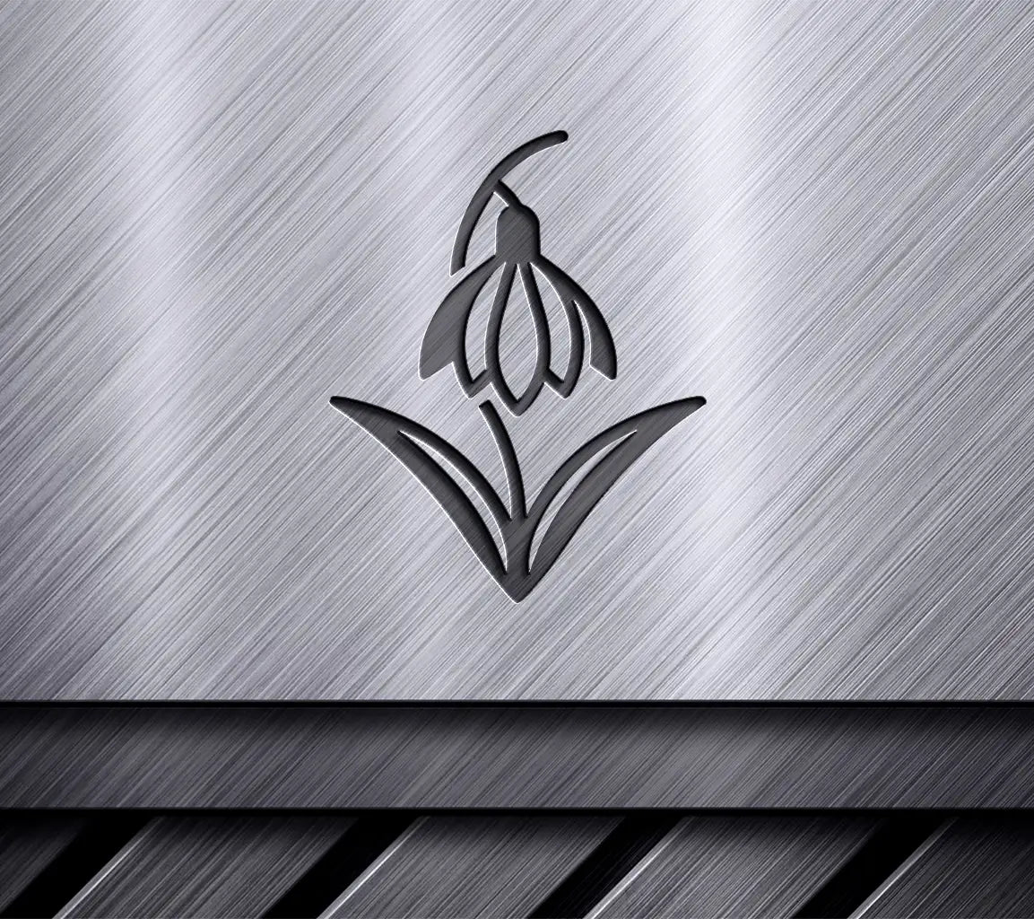Bold Minimal Snowdrop