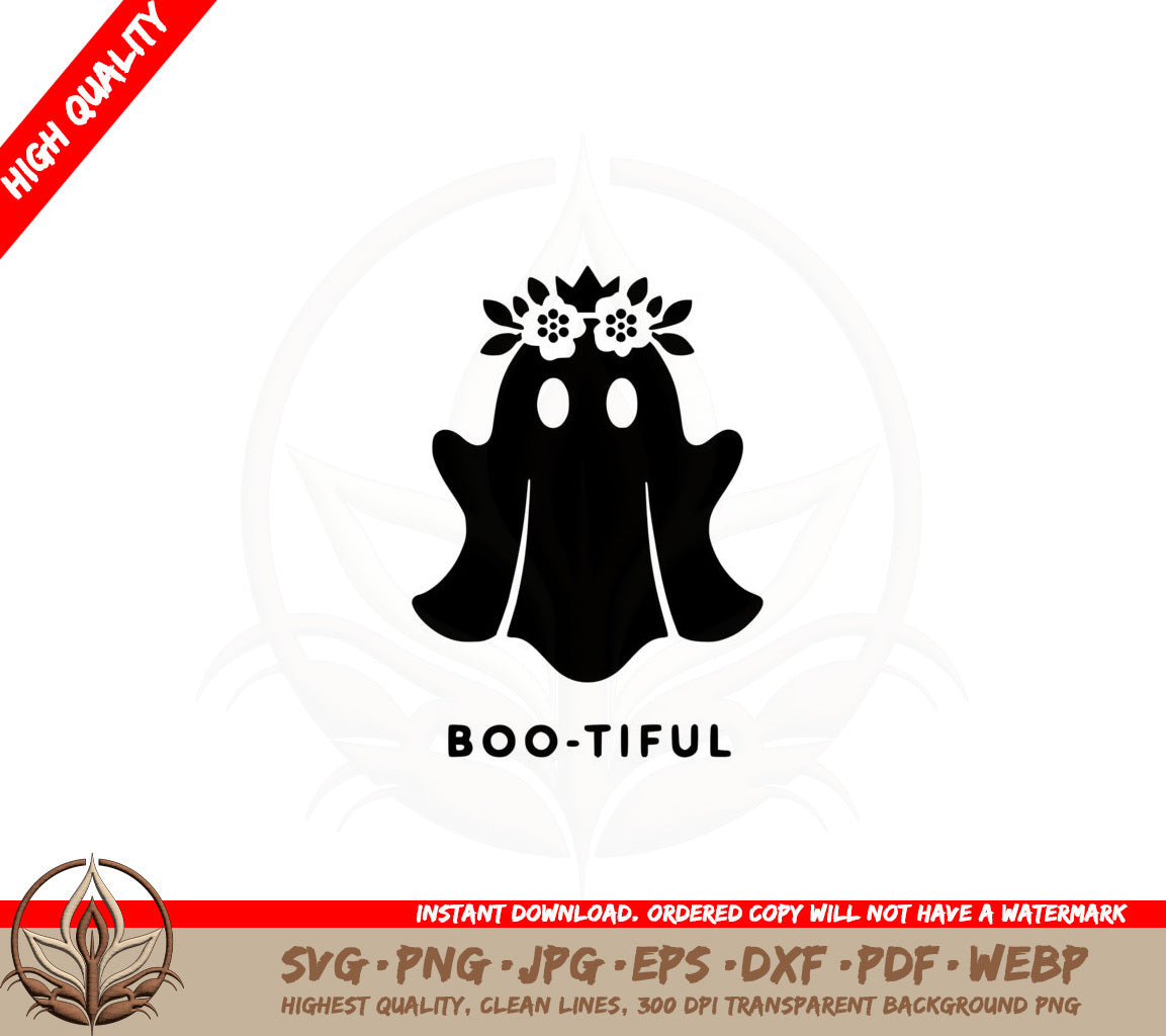 Boo-tiful Ghost SVG 