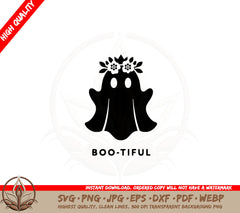 Boo-tiful Ghost SVG 
