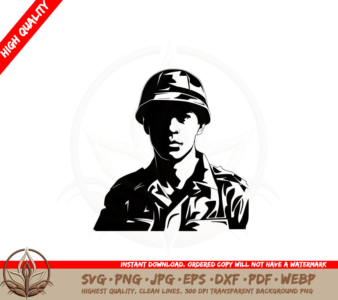 Brave Defender SVG 